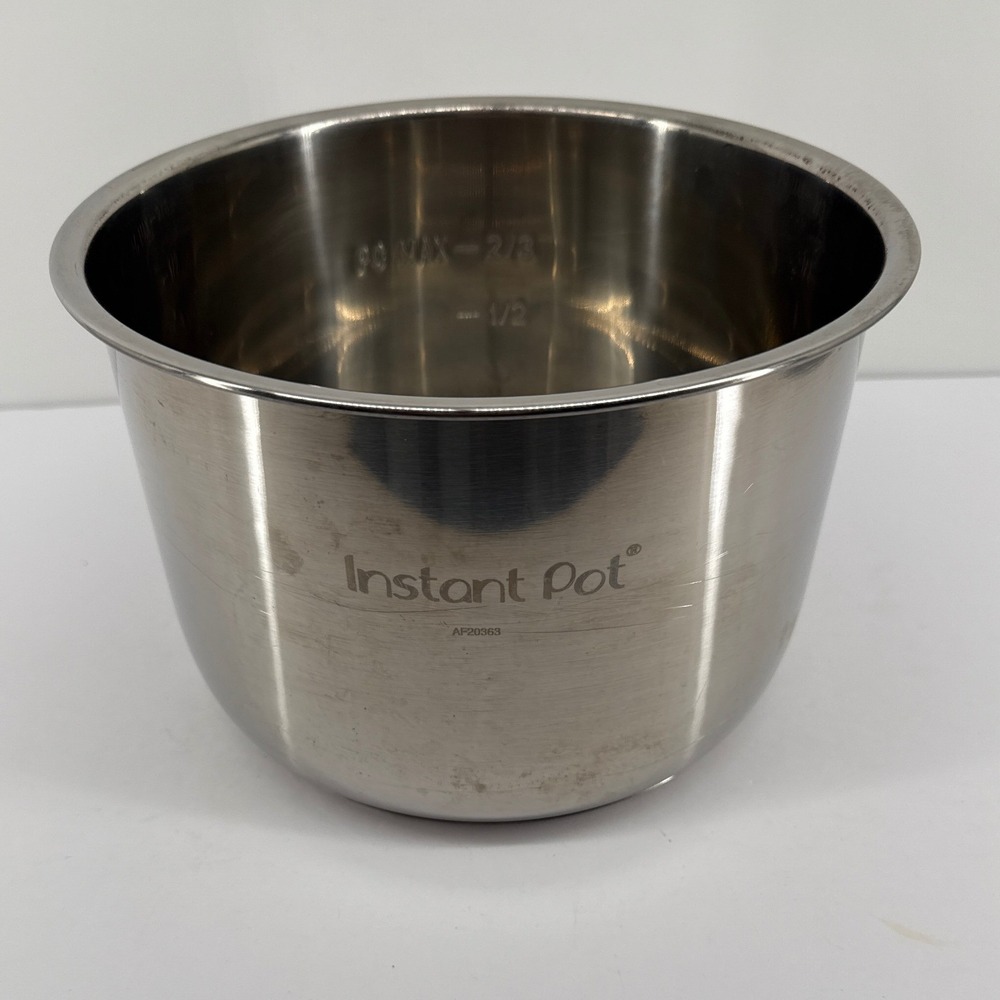 Instant Pot Stainless Steel Inner Cooking Pot Replacement Insert AF20363 Silver